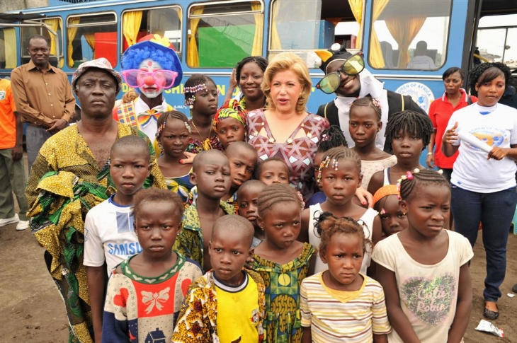 Kong - Dominique Ouattara offre une école à la région